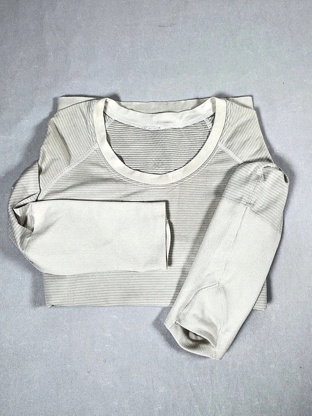 lululemon Swiftly Tech Long-Sleeve Shirt 2.0 Cream